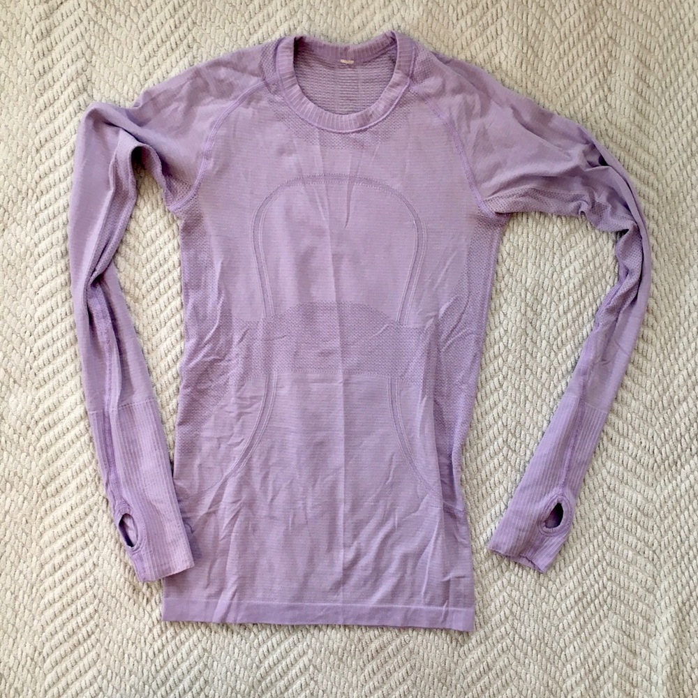 Lululemon Lavender Long Sleeve- 4